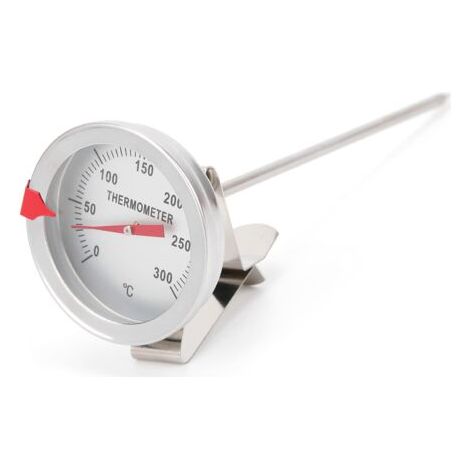 DEESSE SHOP-Voluxe Thermomètre à friture, thermomètre à friture thermomètre à friture à cadran de 5 cm avec cadran de 5 cm pour carter d'huile pour voiture(15cm) (1/5)