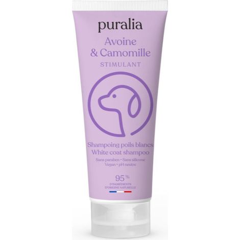 Shampoing poils blancs 250 ml PURALIA (1/5)