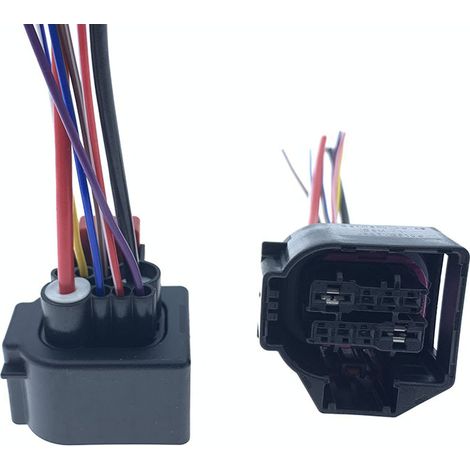 Connecteur de faisceau de câbles pour bloc optique de phare des nouvelles Audi A6L, A4L, A7, Q3, Q5, Q7 et C8 (1/4)