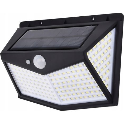 Lampada solare da 64W con sensore di movimento crepuscolare e 212 LED (1/5)