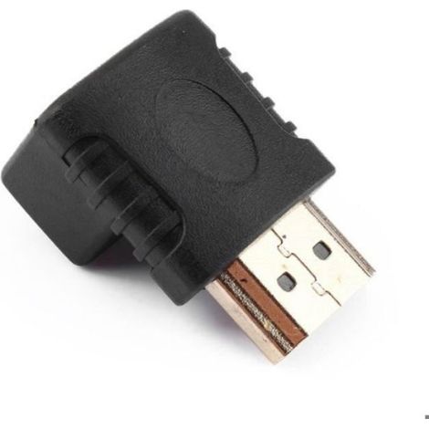 LLA© Adaptateur HDMI mâle à femelle 270 degrés Adaptateur de câble HDMI mâle vers HDMI femelle Adaptateur convertisseur pr Rentable (1/4)