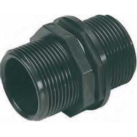 Raccord mamelon Male x Male G 2" (Lot de 2) (1/2)