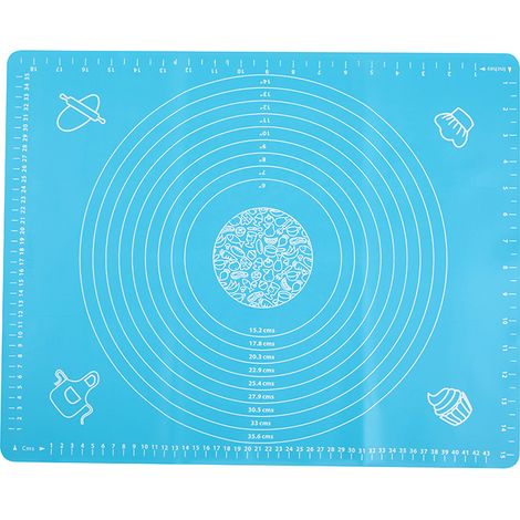 Tappetino in silicone per impastare, con graduazioni precise (40 cm) (1/5)