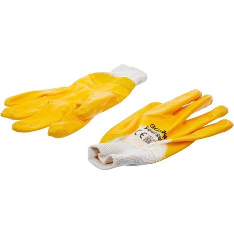 Gants en Nitrile Taille 10 - Protection Résistante et Confortable - D-Work (1/5)
