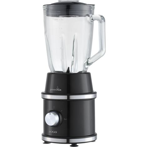 Batidora Batidora de vaso SOGO BAT-SS-5545 1300W Negro (1/2)