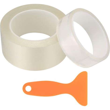 Film de protection auto 2 tailles transparent autocollant pour voiture, vélo, moto, 5 x 10 m 3 x 3 m (1/5)
