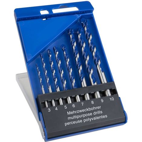 HM Mehrzweckbohrer Set, 8-teilig (1/3)