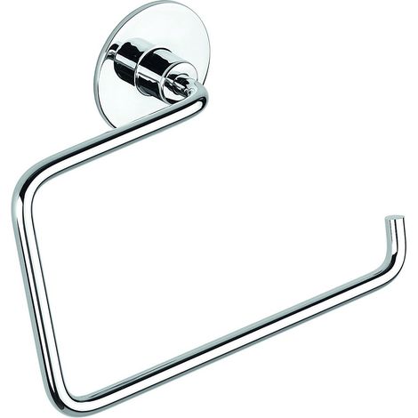 Porta Asciugamani Bagno ad Anello Bidet Acciaio Moderno Minimal Wind