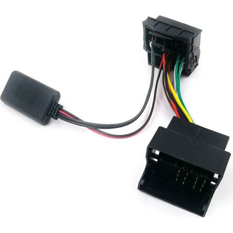 Adaptateur audio pour autoradio Ford Focus Carnival 6000CD, entrée auxiliaire, entrée ligne (microphone non inclus). (1/5)