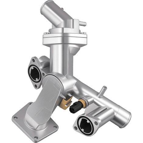 Tube et boîtier de thermostat en aluminium Lr005631 pour Land Rover LR3 / Discovery 3 4.4L AJV8 (1/5)