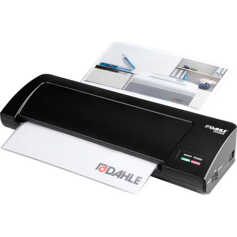 Dahle 70203 - Plastificatrice (fino a A3, laminazione a caldo, 40 secondi, tempo di riscaldamento) nero (1/5)