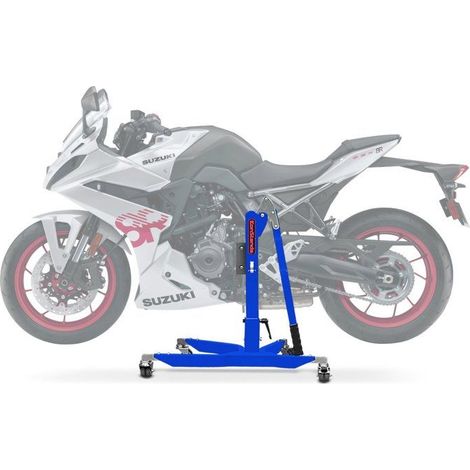 Bequille d'atelier CS Power pour Suzuki GSX-8R 24-25 bleu