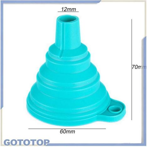 Entonnoir - Silicone Alimentaire - Pliable - Pour Cuisine et Pâtisserie - 1 Pièce (1/5)