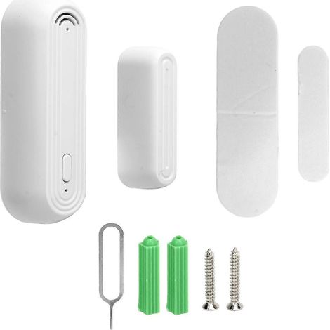 Stück Tür- und Fensteralarmsensor, kabellos, intelligent, Türöffnungskontakt, Einbruchmelder für die Heimsicherheit