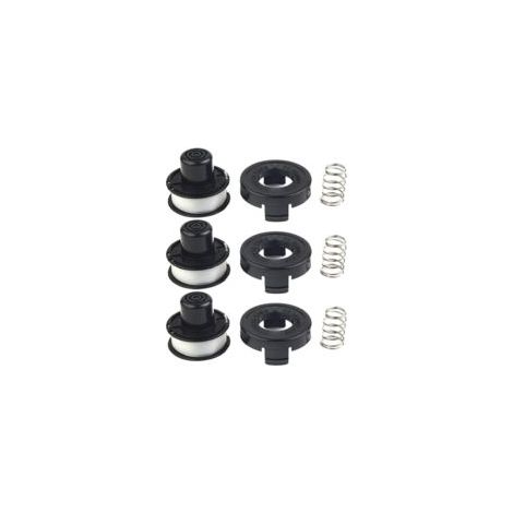 Juego de 3 carretes de hilo y funda para desbrozadora A6226 GL250 GL310 GL360. Carrete e hilo de repuesto - Crezuo