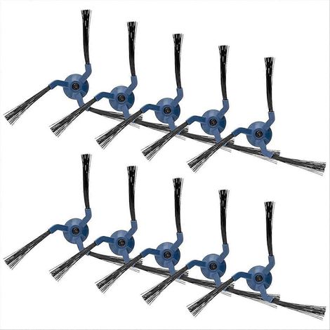 Brosse latérale de rechange pour aspirateur robot et laveur de sols Eufy X10 Pro Omni, brosses latérales pour aspirateur robot (1/4)