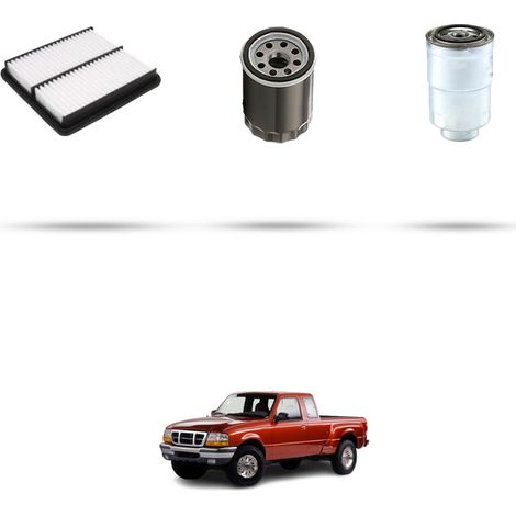 Kit tagliando 3 filtri compatibile con Ford Ranger 2.5 TD 62kw dal 2002 (1/5)