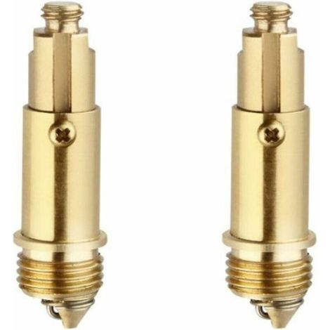 Replacement Drain Bolts betterlife,Bouncer Core Drain Easy Spring Mechanism Basin Stopper Replacement Part Bathroom Clack Pop Up Stopper for Most Sink Plugs (1/5)