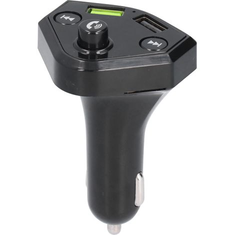 Émetteur FM Bluetooth voiture avec chargeur sans fil et récepteur radio portable X4 (1/5)