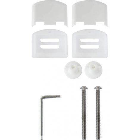 Kit di montaggio Tradition o Europe, con coperture bianche
