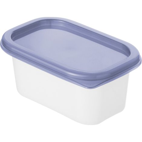 Rotho Gefrierdosen-Set Domino 4 x 0,2 L blau Frischhaltedose KÃ¼hlschrankdose Vorratsdose (1/2)