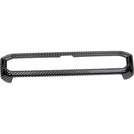 Accessoires de garniture de grille d'aération de climatisation de console - Couleur fibre de carbone (1/5)