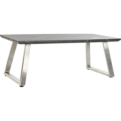 Stahl Couchtisch MDF 120x60x444 Schwarzer MDF -Materialfarbe mehrfarbige Familie Bassentische Details (1/5)