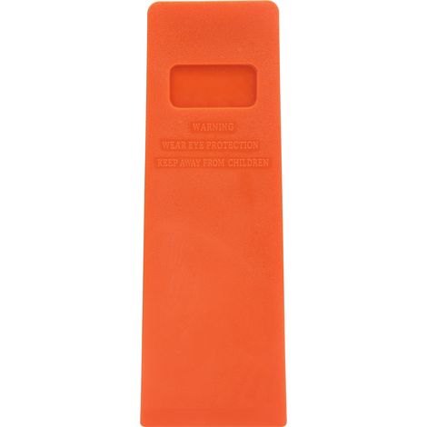 Cale de fendage en plastique durable 10 pouces pour abattage d'arbres et sciage de bois, outil de bûcheronnage