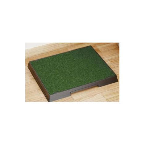 MaxxPet Dog Toilet Artificial Grass - Toilet Training Pad - Dog Toilet Training - 64x52cm - Almohadillas adicionales incluidas (1/5)
