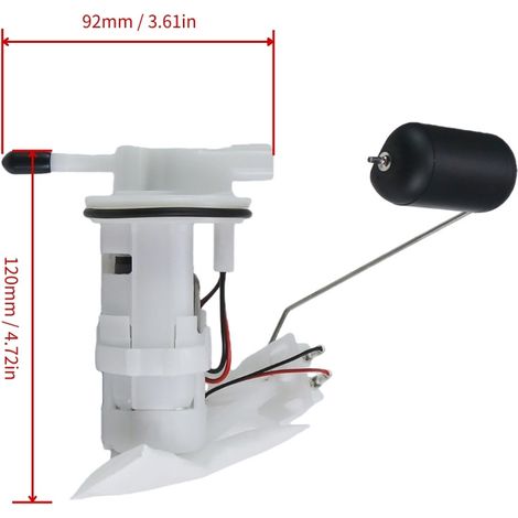 16700-KVG-A34 is suitable for the Honda fuel pumps 16700-KWZ-901 and 16700-KWZ-904. (1/4)