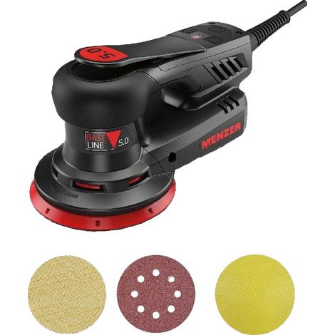 Ponceuse menzer ets 125 2.5 design ergonomique technologie Ultranet