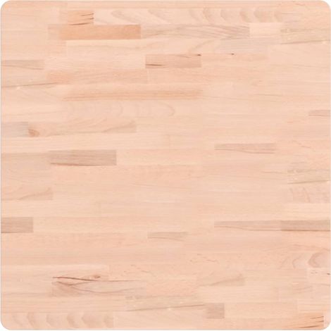 Dessus de table  Dessus de bureau  Plateau de table 60x60x1,5 cm carré bois massif de hêtre