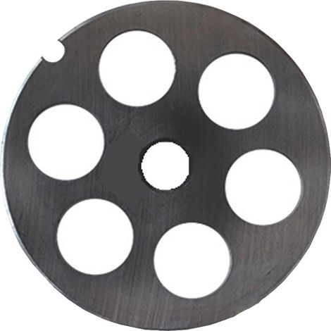PIASTRA PER TRITACARNE N. 5 - mm 14 (5 fori) REBER (1/2)