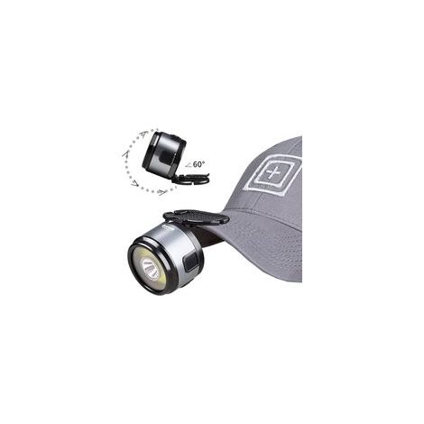 Lampada da lavoro multifunzionale XPG+COB con tappo magnetico e clip, ideale per campeggio, corsa e pesca notturna (1 pezzo). - Crezuo
