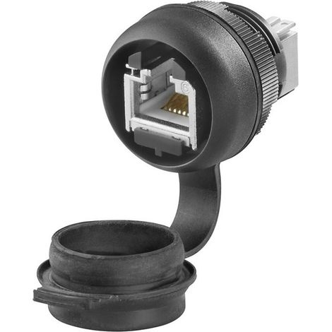 Weidmüller 1018790000 Sensor-/Aktor-Einbausteckverbinder RJ45 Geräteflansch Polzahl Sensoren: 8P8C