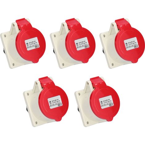 Connecteur industriel 3 pôles ZNG‑315, prise robuste et facile à installer, pour groupe électrogène et tableau, 380‑415V (1/5)