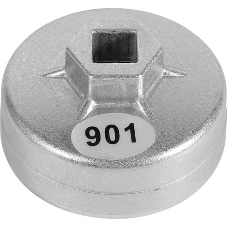 Clé à filtre à huile, 65 mm 14 flûtes Clé à filtre à huile Outil de démontage de douille de voiture pour 8 pour (1/5)