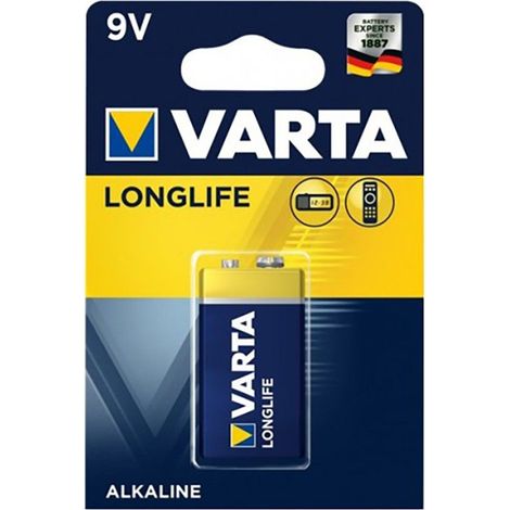Pila alcalina de transistor Varta 9V 6LP3146 04122
