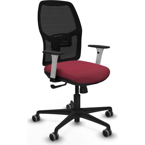 Chaise de bureau piqueras y crespo Alfera blanc support lombaire (1/2)