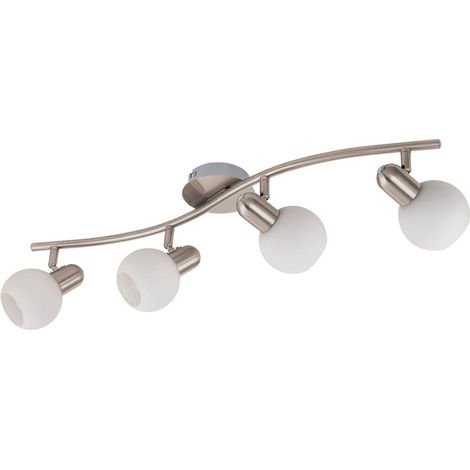 Lampe de plafond Comba Nickel 4-léger - 32928