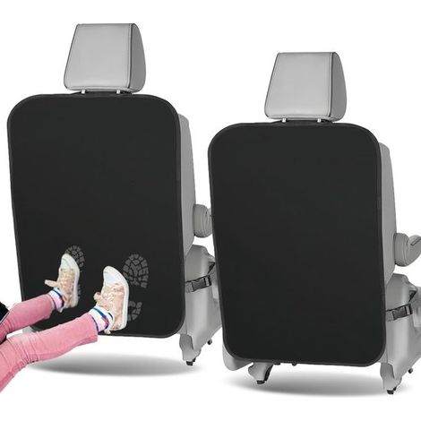 Juego de 2 protectores de asiento de coche para niños，protector de respaldo de coche，protector de asiento de coche (1/5)