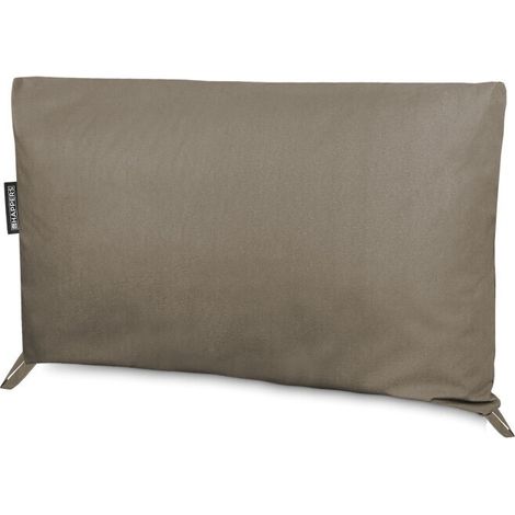 Coussins palette d'extérieur Sable Naylim Mate Dossier 80x45x25 Sable