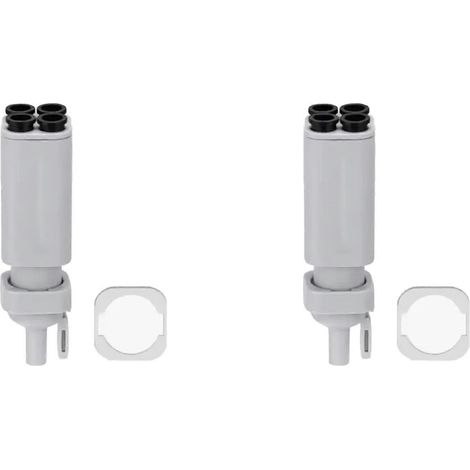 2x Bambu Lab 3D-Drucker AMS Lite Filament-Hub Fünf-Wege-Komponentenschalter Mehrfarbendruck für A1/A1 Mini-Teile()