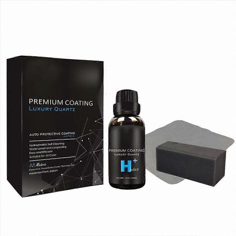 Revêtement céramique liquide 9H pour voiture, protection hydrophobe longue durée, vernis nano-céramique pour SUV et auto, effet verre anti-rayures. (1/4)