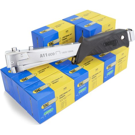 Tacwise 1783 ECO Fissatrice a Martello A11 con 60.000 Punti 140/10mm, Utilizza Punti di Tipo 140 da 6mm a 10mm (1/4)