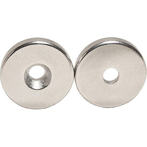 BOTTONE MAGNETICO C/FORO SVASATO MM.20X3 NIK* DIESSE PZ 28,0