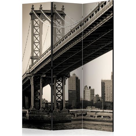Paravento - Manhattan Bridge, New York [Room Dividers] - 135x172 (1/4)