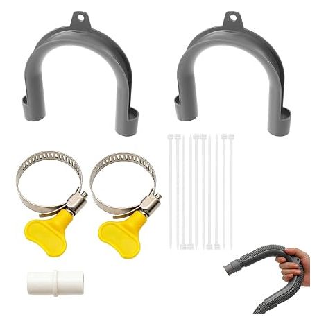 Haltebogen Universal 15 Piece Hose Drain Machine Holder for Washing Machines and Dishwashers (1/5)