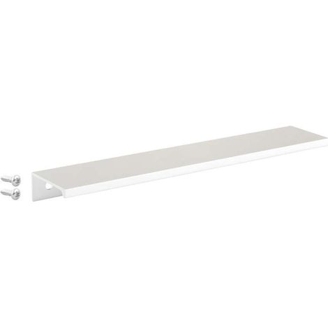 Cyclingcolors – Poignée de meuble acier chrome poli 180mm – Entraxe 160mm – À visser – Design extra plat moderne pour cuisine et salle de bain (1/2)