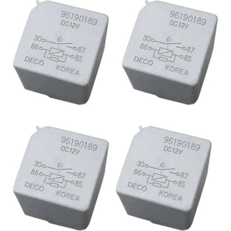 Relais 4 voitures compatible avec le relais de voiture Optra/Aveo 96190189 (1/2)